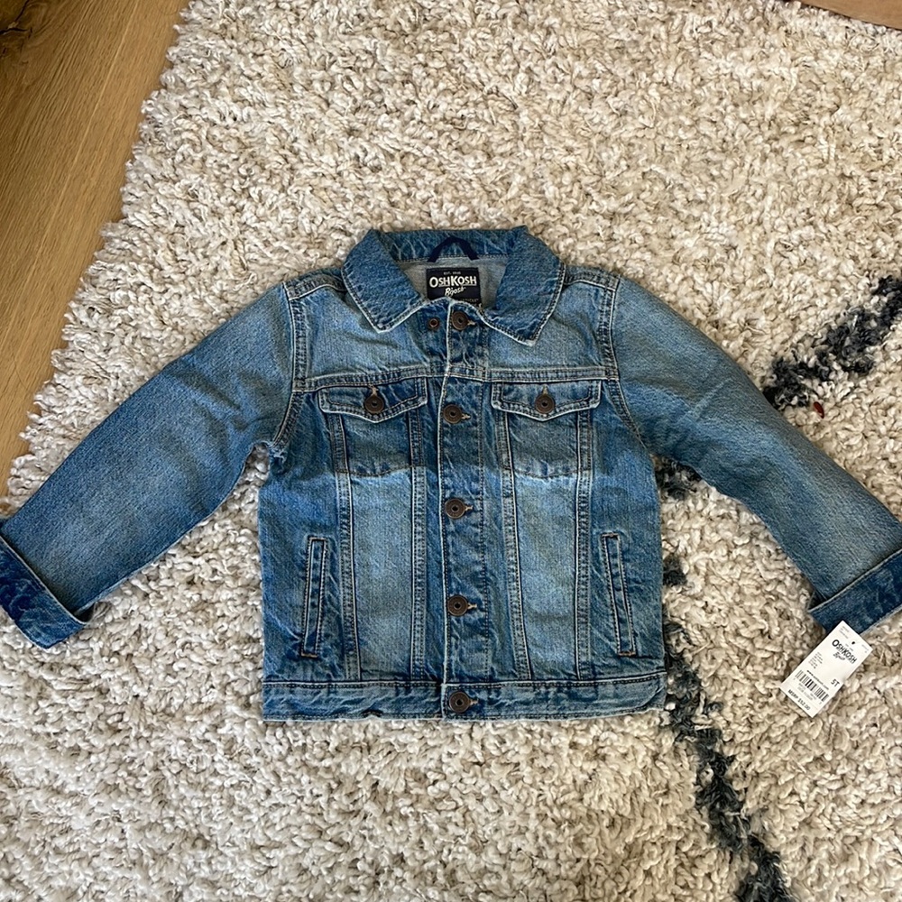 Osh kosh denim jean jacket - 5T